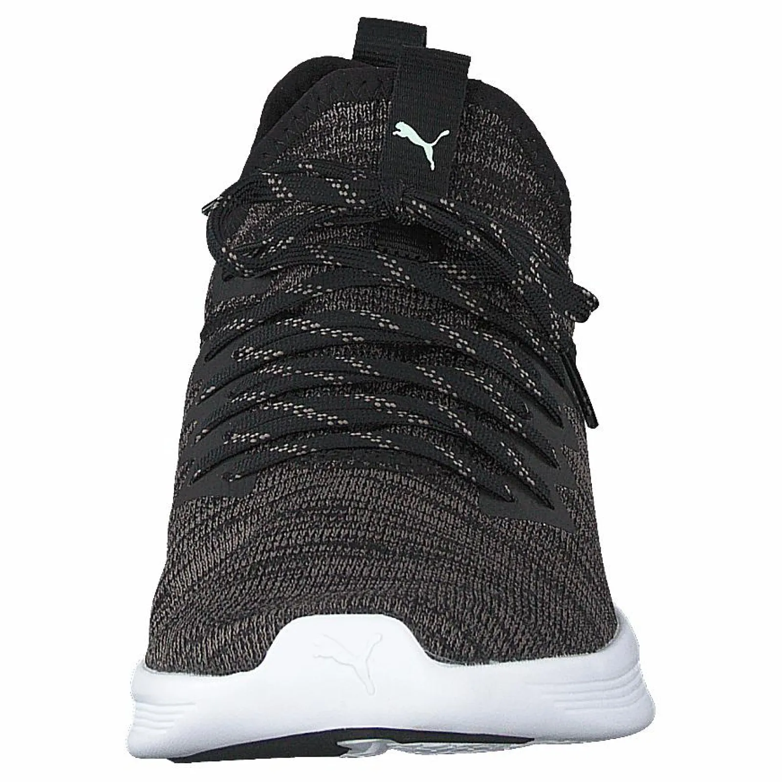 Puma Ignite Flash Evoknit Sr Wn's Black-charcoal Gray-aqua