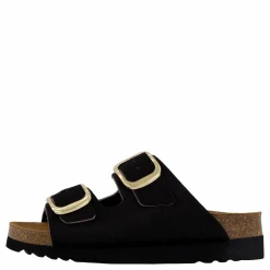 Scholl Ilary 2 Straps Fur Ad Black