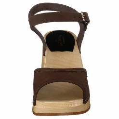 Swedish Hasbeens Inger Chocolate Brown Nubuck