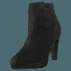 Caprice Isabella Black Suede