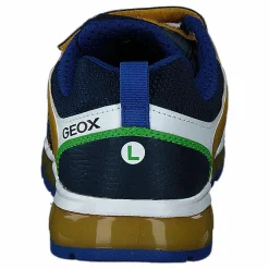 Barn Geox J Android B. A - Nylon+dbk Royal/yellow