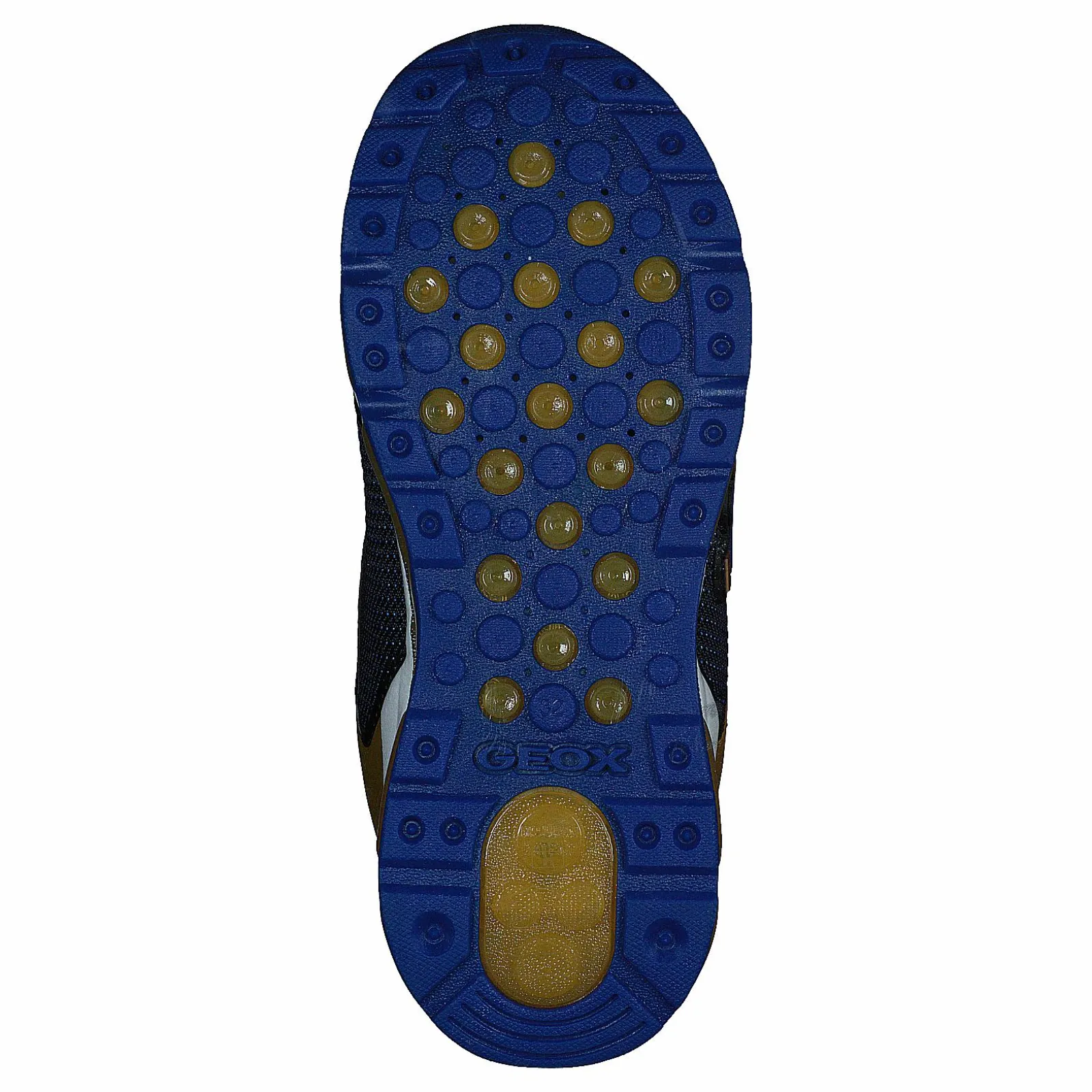 Barn Geox J Android B. A - Nylon+dbk Royal/yellow