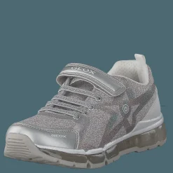 Barn Geox J Android Silver/white