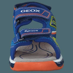 Barn Geox J Sandal Android Boy Royal/orange