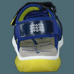 Barn Geox J Sandal Flexyper Bo Navy/lime
