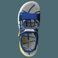 Barn Geox J Sandal Flexyper Bo Navy/lime