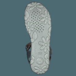 Barn Geox J Sandal Haiti Girl Silver