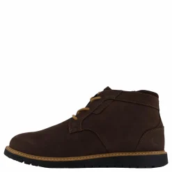 Hush Puppies Jenson Chukka Dark Brown Nubuck