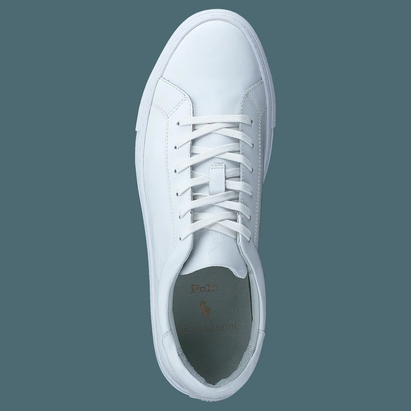 Polo Ralph Lauren Jermain Leather Sneaker White