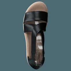 Clarks Jillian Rise Black Leather