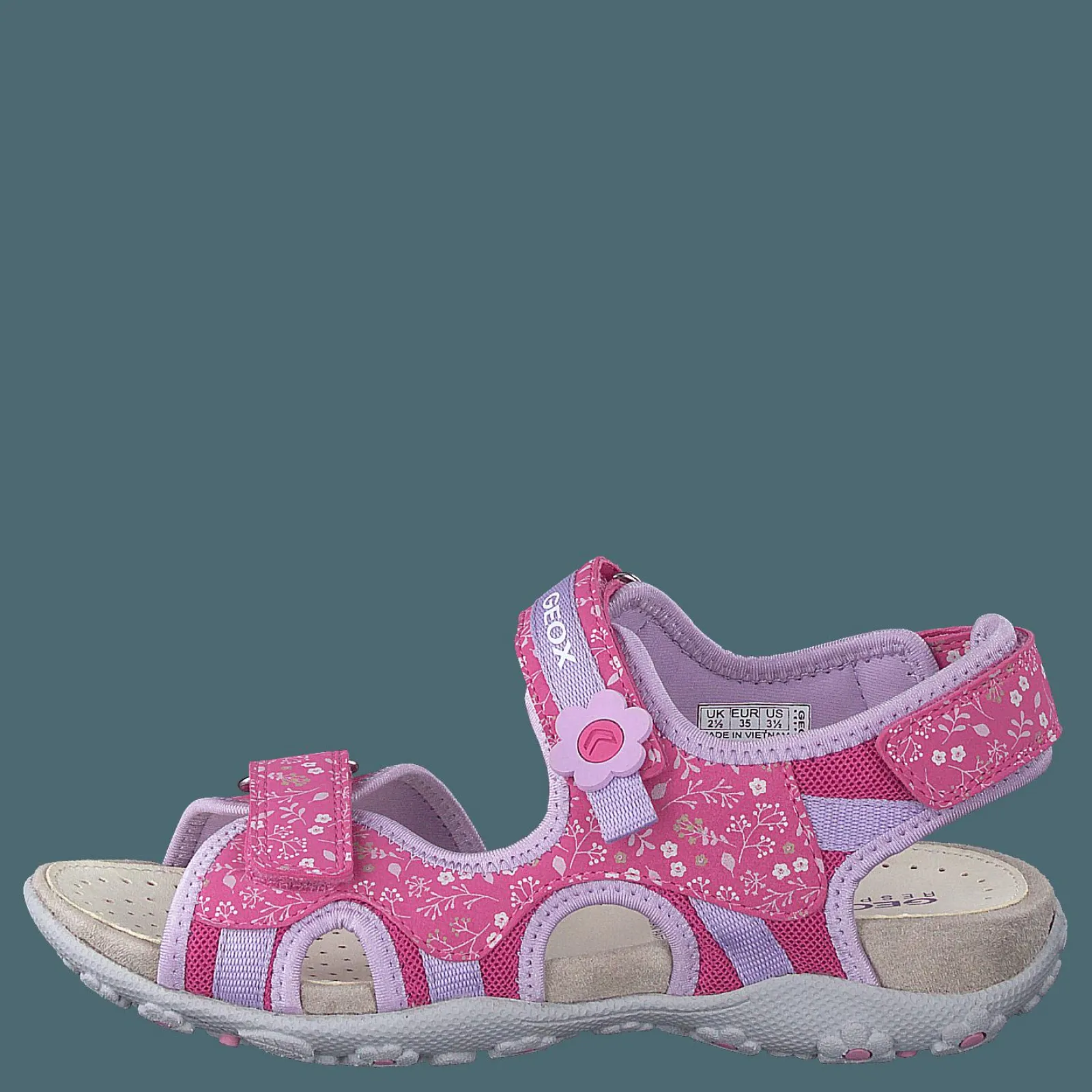Barn Geox Jr Sandal Roxanne Fuchsia/lilac