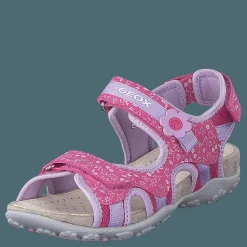 Barn Geox Jr Sandal Roxanne Fuchsia/lilac