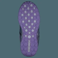 Barn Geox Jr Shuttle Silver/lilac