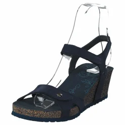 Panama Jack Julia Basics Nobuck Marino/navy