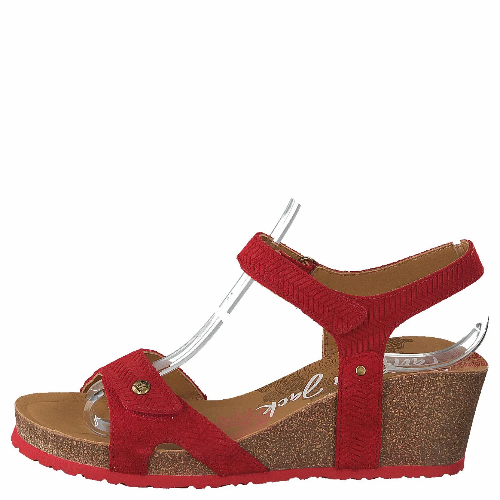 Panama Jack Julia Menorca Velour Rojo/red