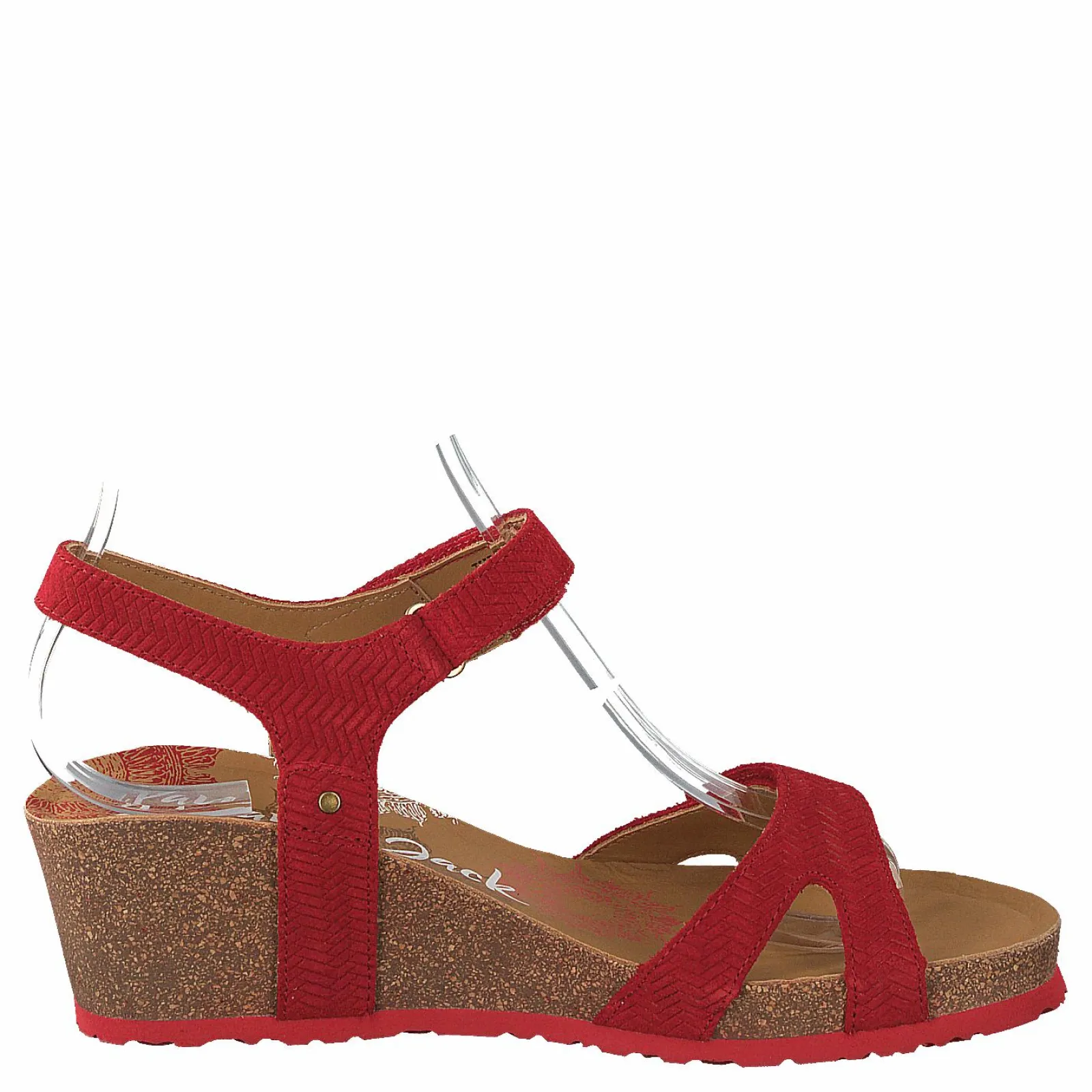 Panama Jack Julia Menorca Velour Rojo/red