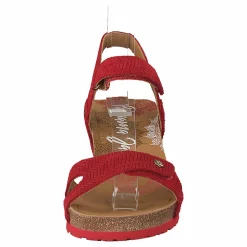 Panama Jack Julia Menorca Velour Rojo/red