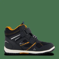 Barn Leaf Kasuri Navy/orange