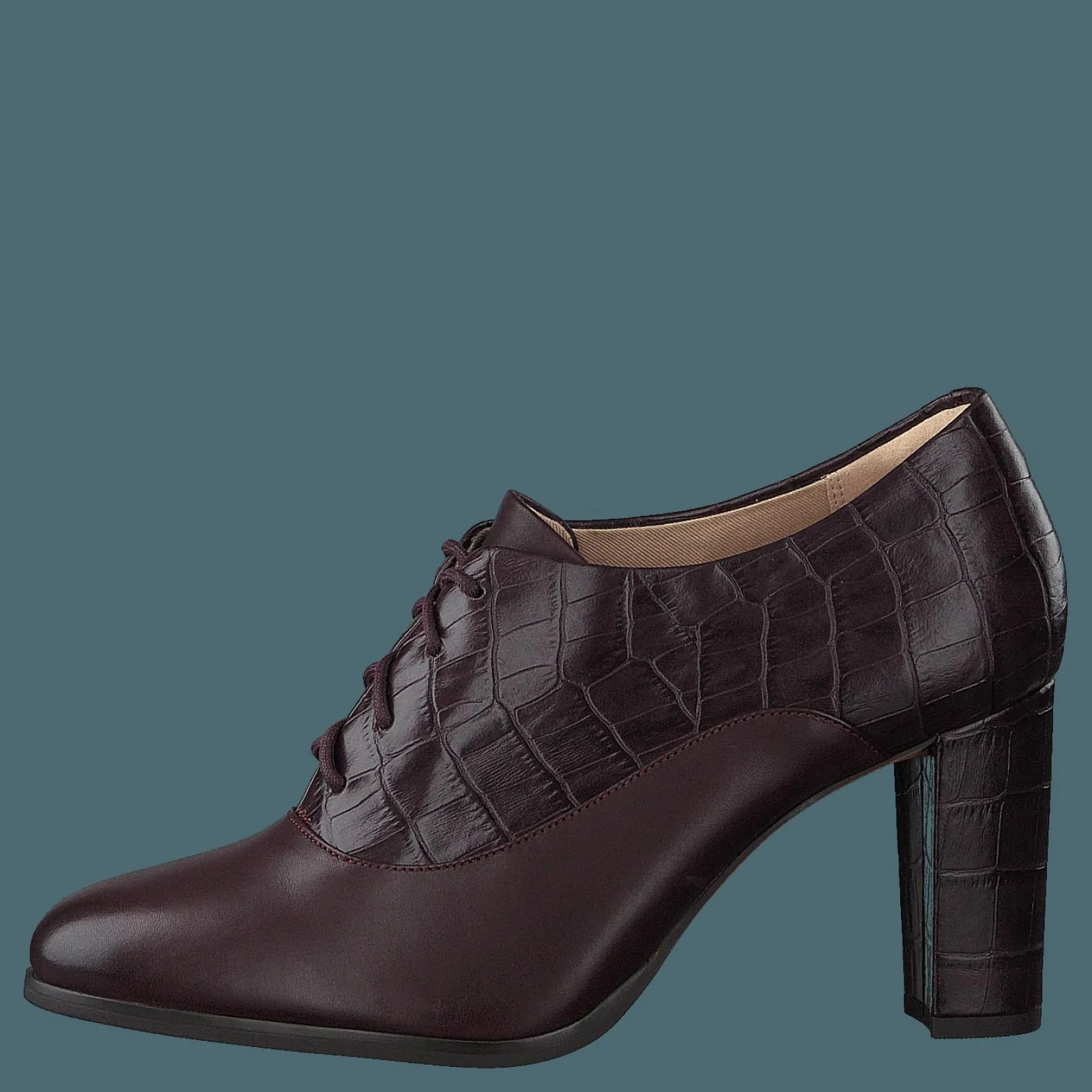 Clarks Kaylin Ida Burgundy Combi