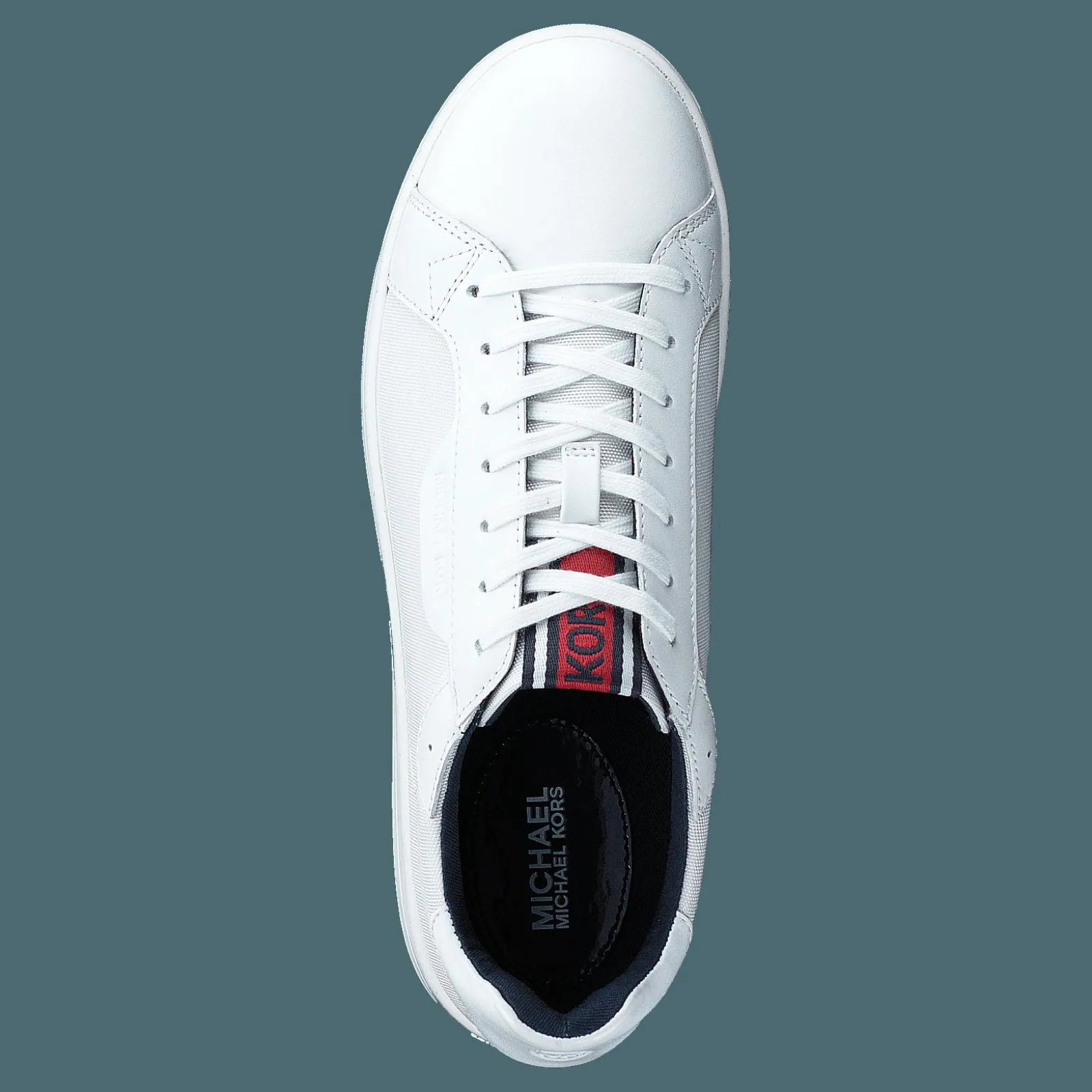 MICHAEL Michael Kors Keating Lace Up Optic/navy