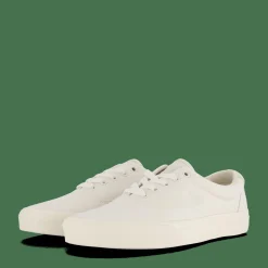 Polo Ralph Lauren Keaton Suede-Trim Canvas Sneaker Prchmt Crm