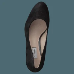 Clarks Kendra Sienna Black suede