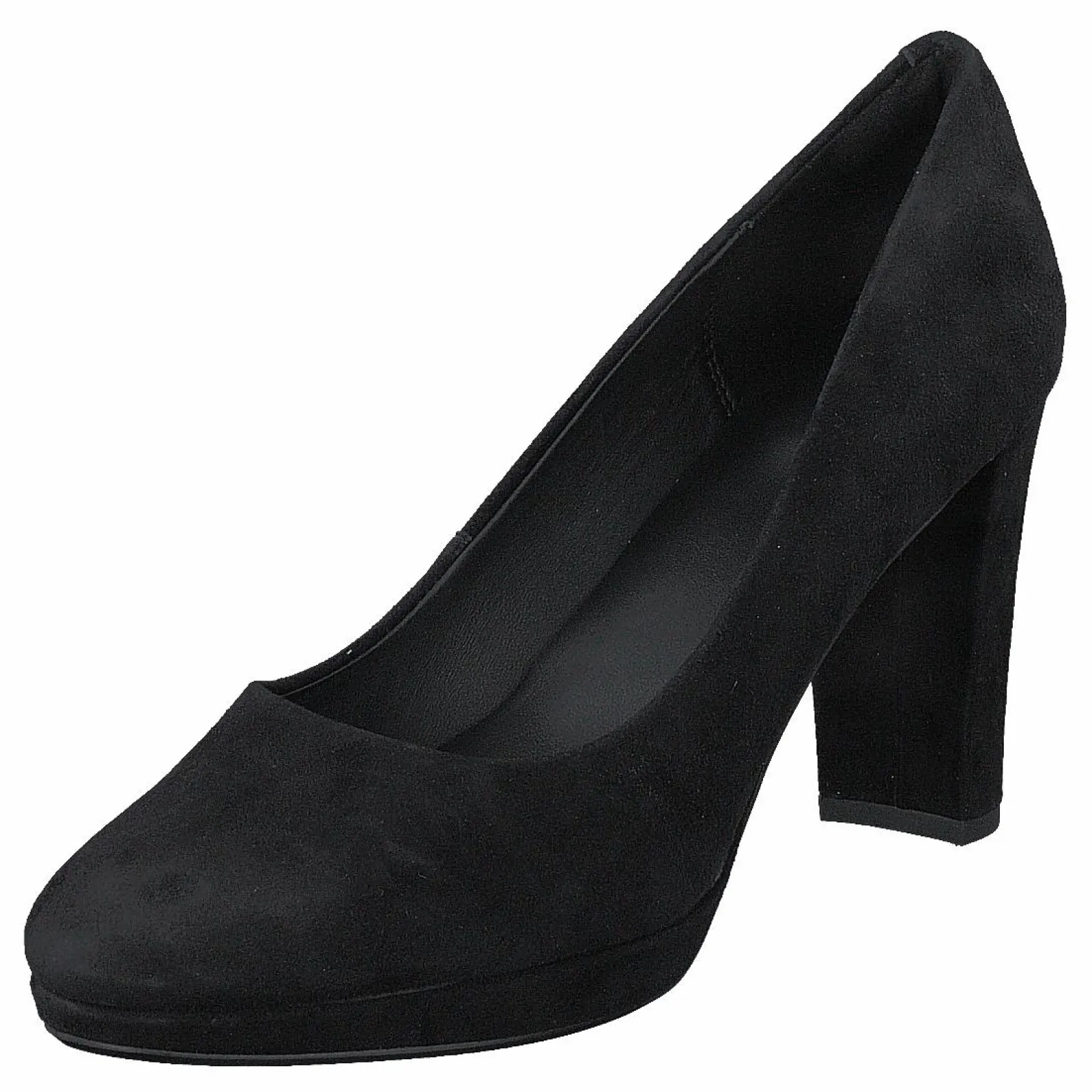 Clarks Kendra Sienna Black Suede