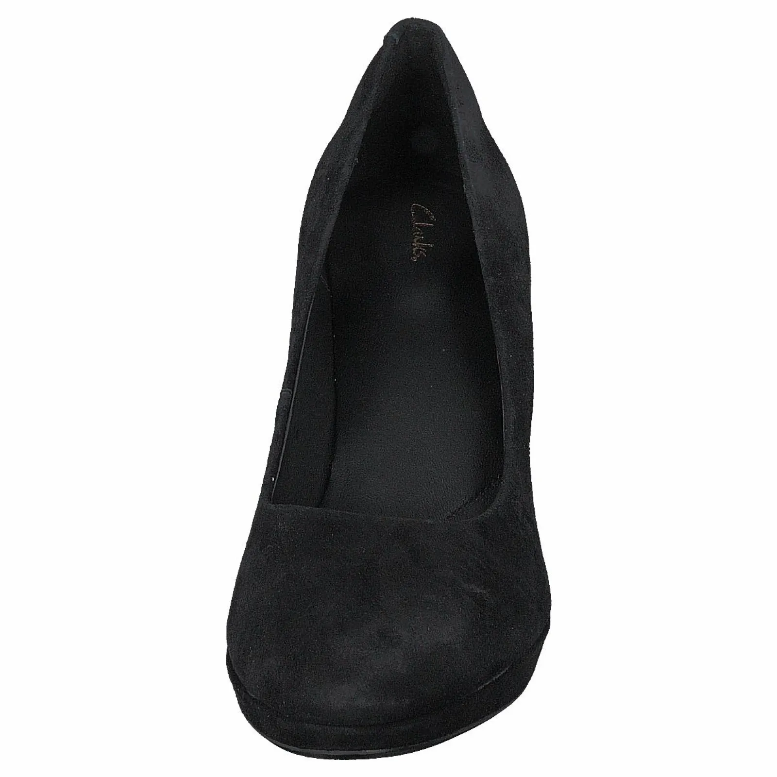 Clarks Kendra Sienna Black Suede