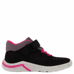 Barn Superfit Kicks Schwarz/pink