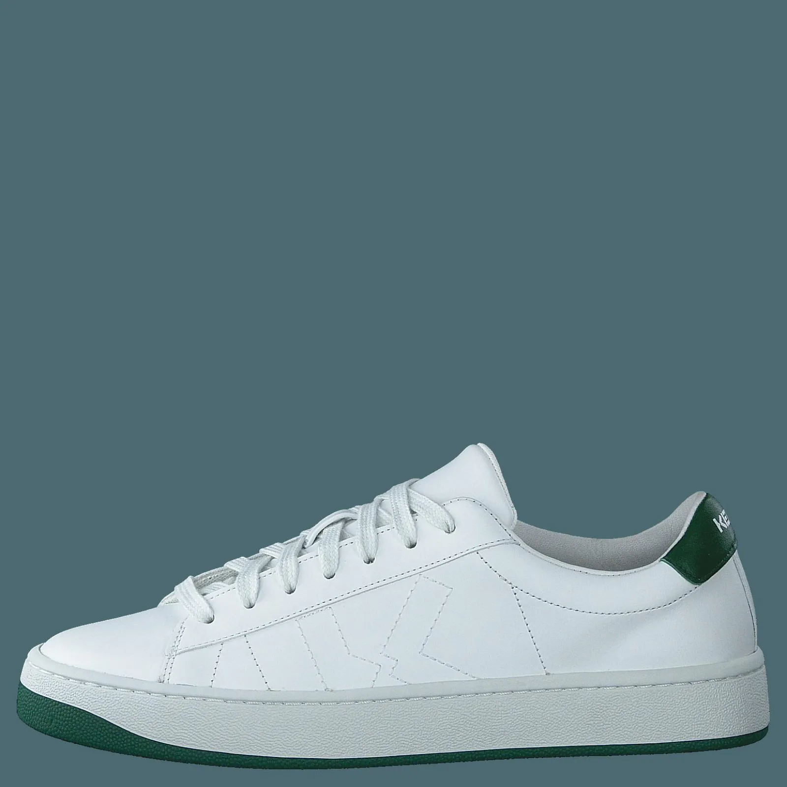 Kenzo K-logo Lace Up Sneaker Bottle Green