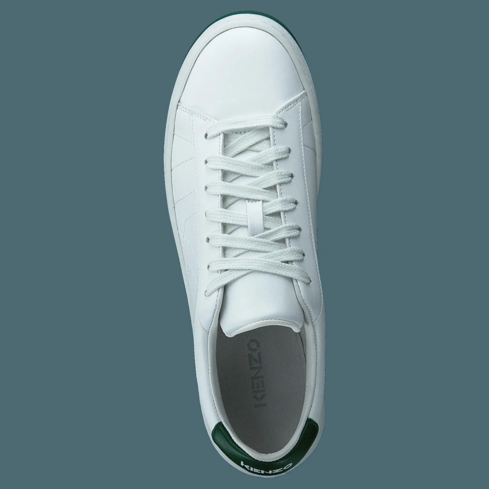 Kenzo K-logo Lace Up Sneaker Bottle Green