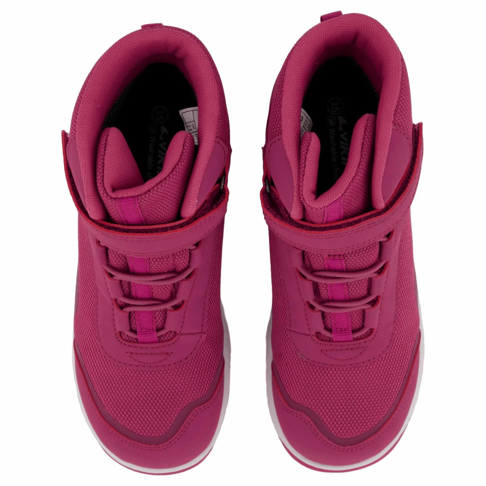 Barn Viking Knapper Reflex Mid Wp 1v Plum