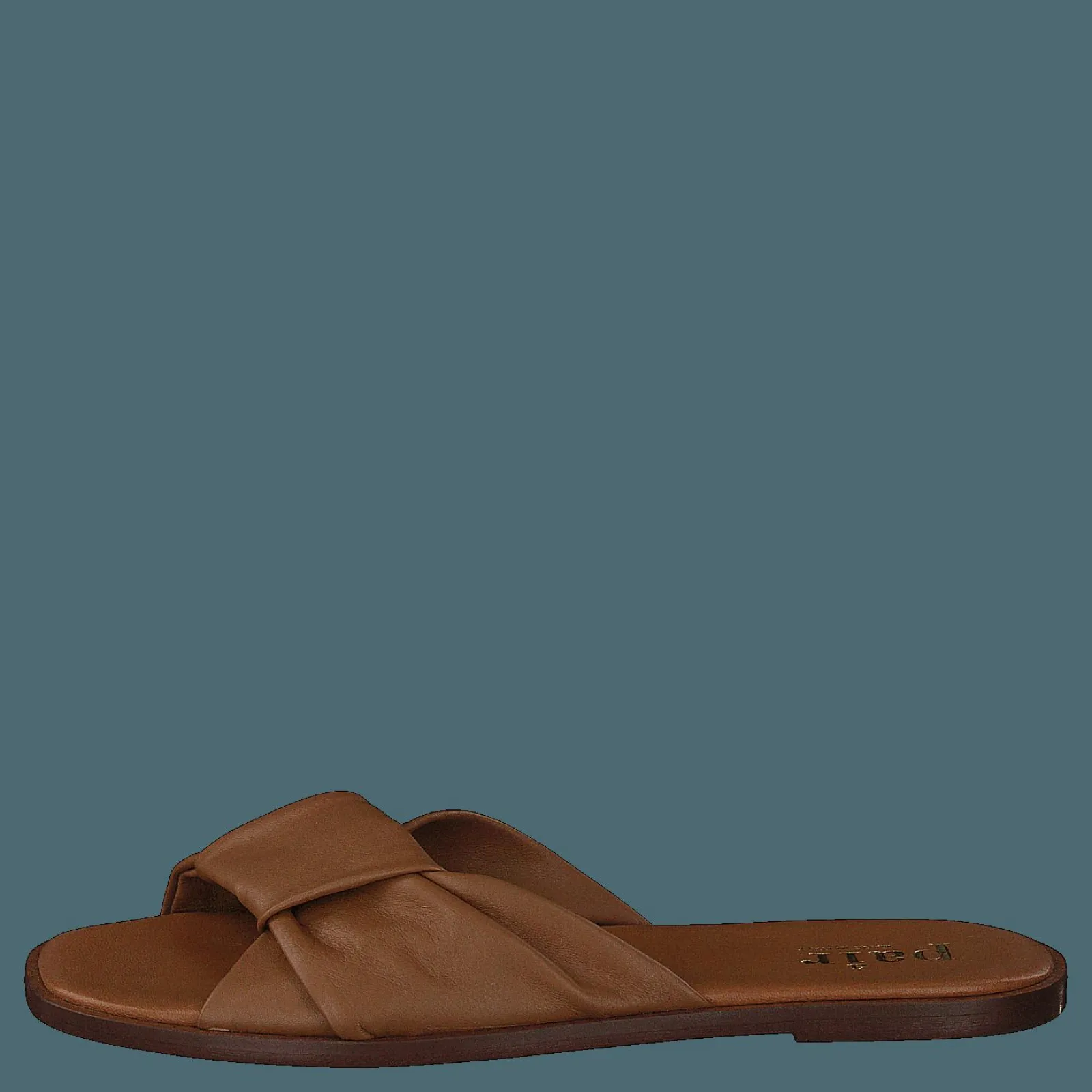 A Pair Knot Soft Sandal Cognac