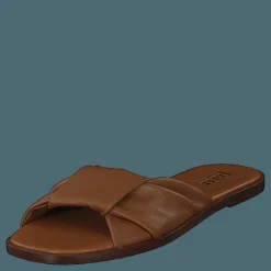 A Pair Knot Soft Sandal Cognac
