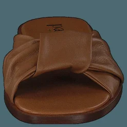 A Pair Knot Soft Sandal Cognac