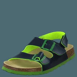 Barn Superfit Korkis Sandal Back-strap Blue