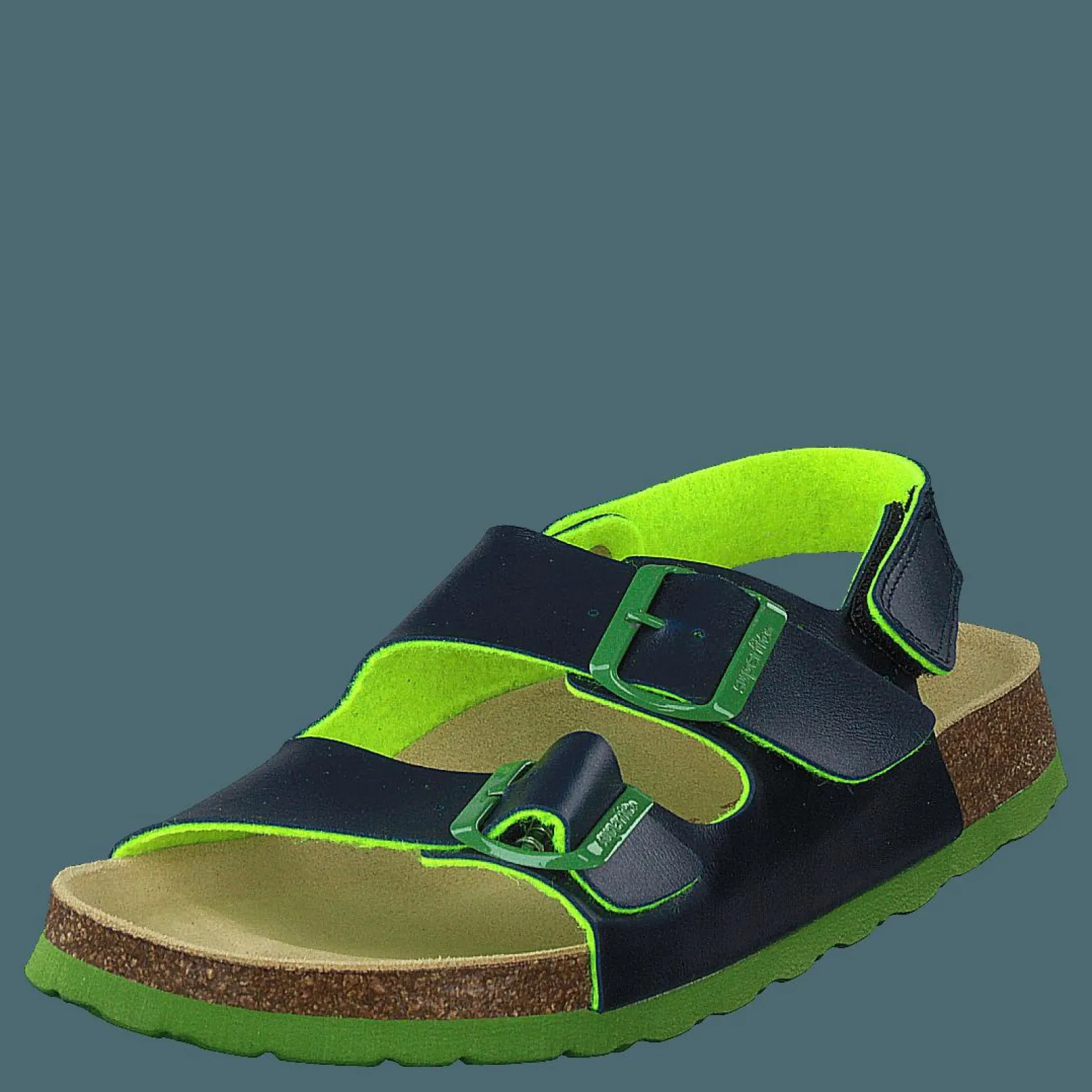 Barn Superfit Korkis Sandal Back-strap Blue