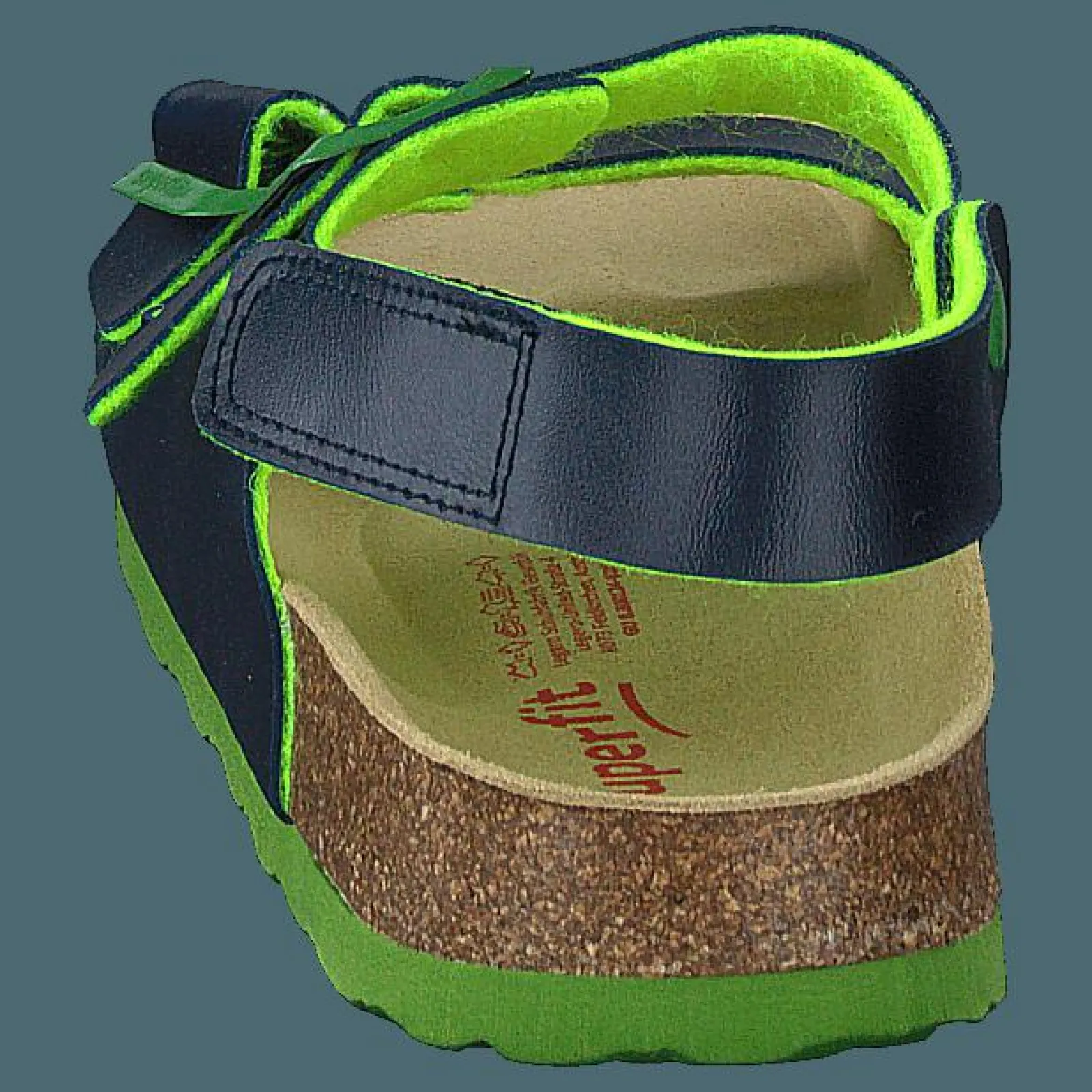 Barn Superfit Korkis Sandal Back-strap Blue