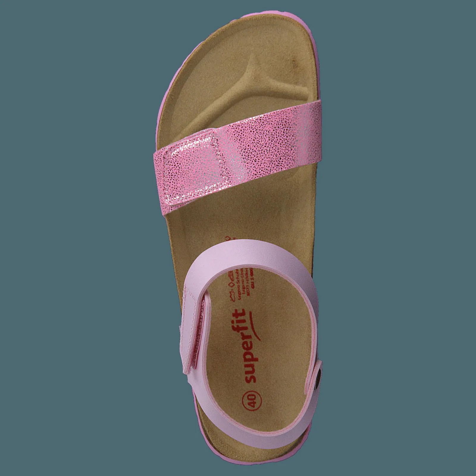 Barn Superfit Korkis Sandal Pink