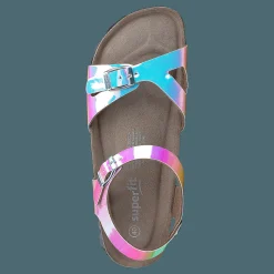 Barn Superfit Korkis Wave Sandal Irisierend