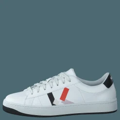 Kenzo Kourt Lace Up Sneakers Medium Red