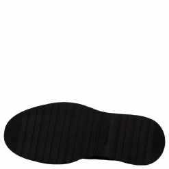 Calvin Klein Lace Up Boot W/ Zip Suede Snuff Brown