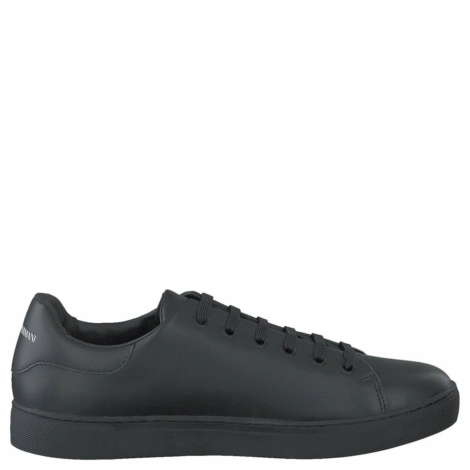 Emporio Armani Lace Up Sneaker B168 Black+silver