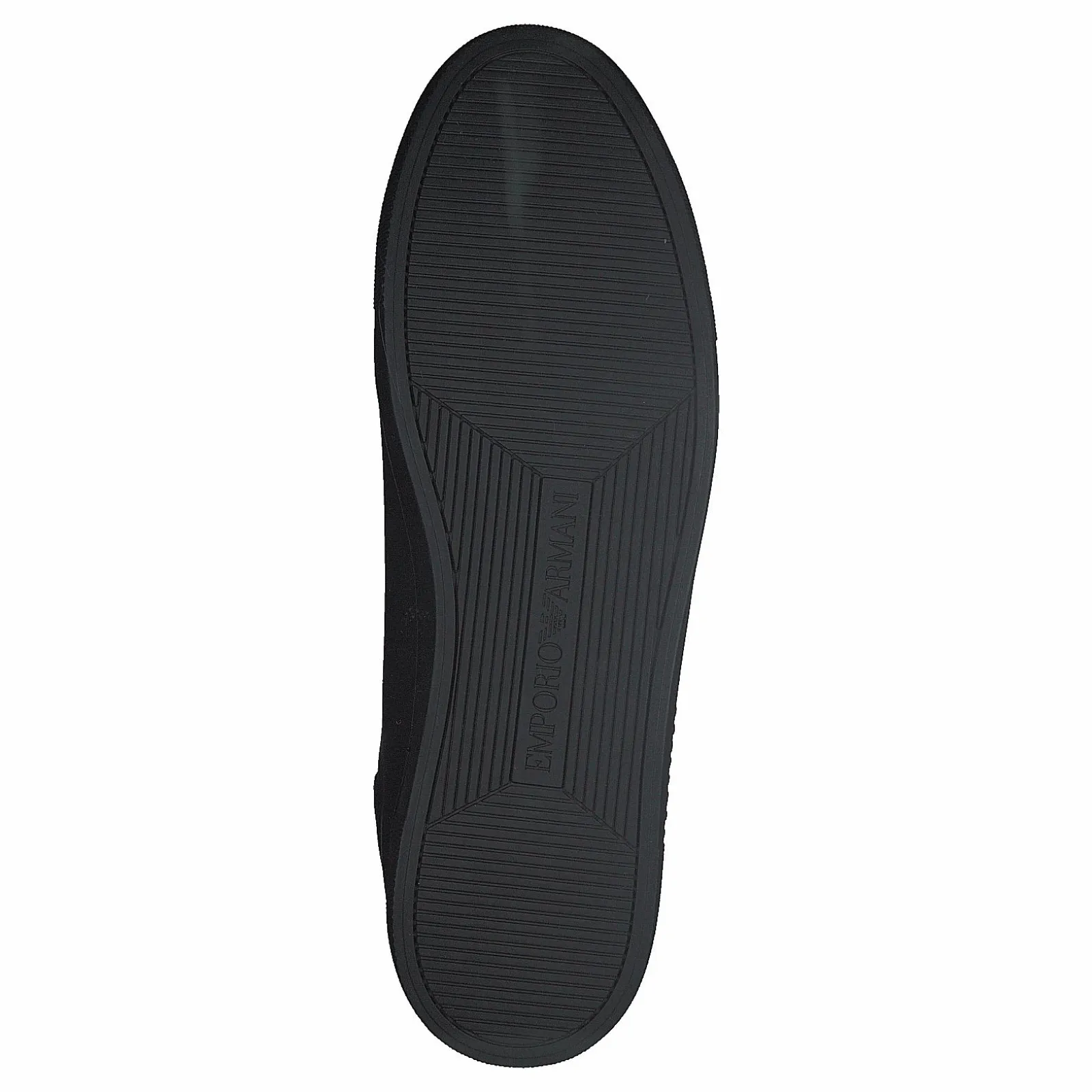 Emporio Armani Lace Up Sneaker B168 Black+silver