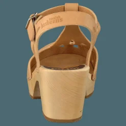 Swedish Hasbeens Lacy sandal nature