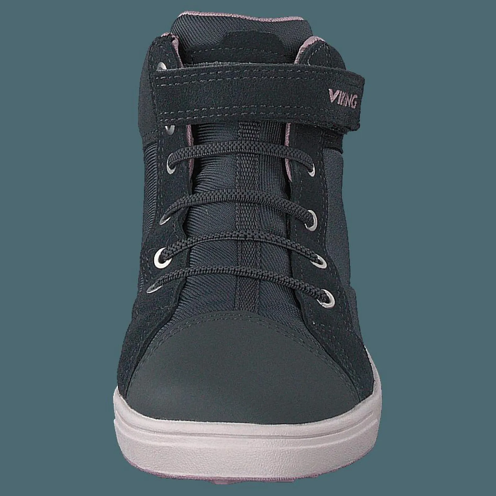 Barn Viking Leah mid kids GTX Dark grey/Dusty pink