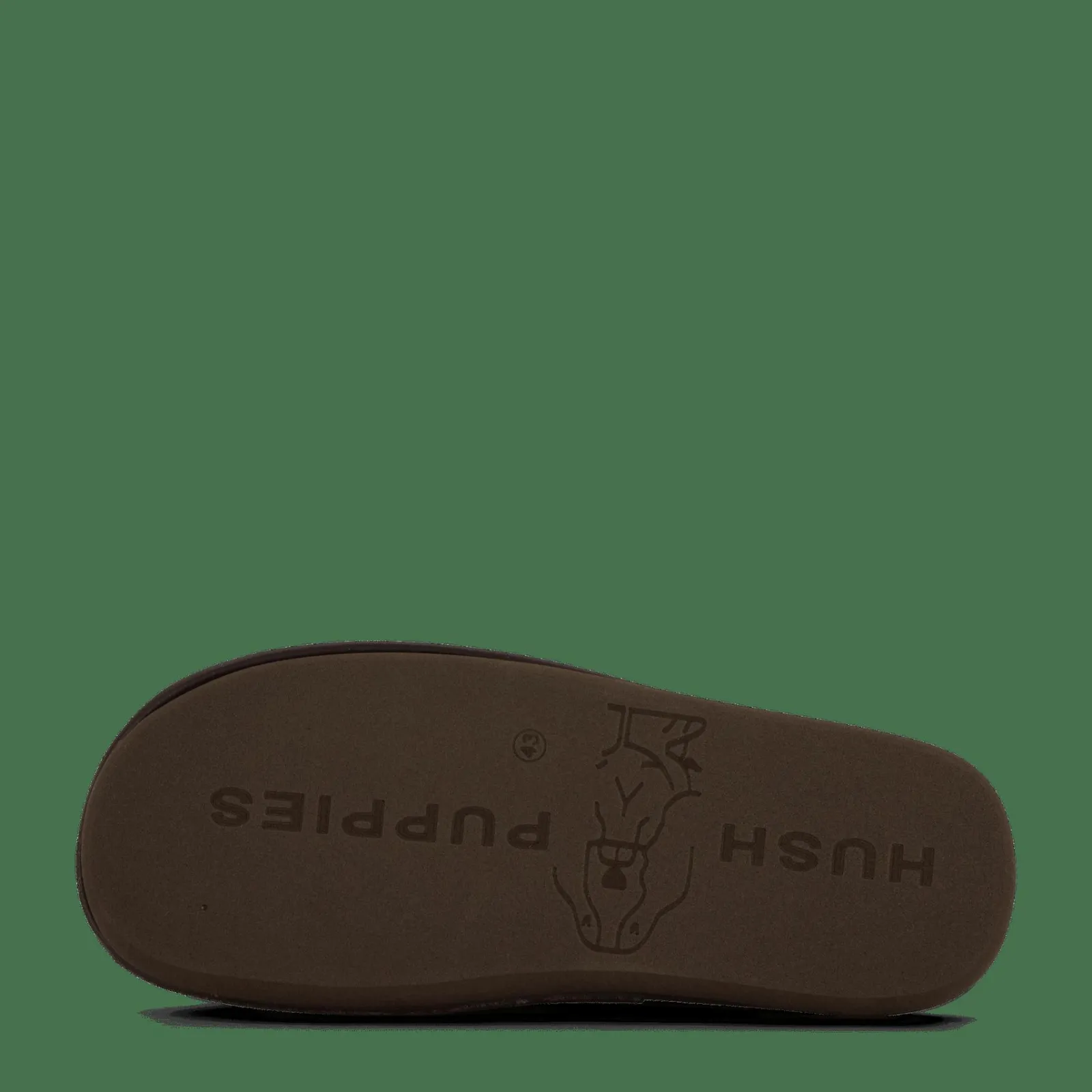 Hush Puppies Leather Slipper Cognac