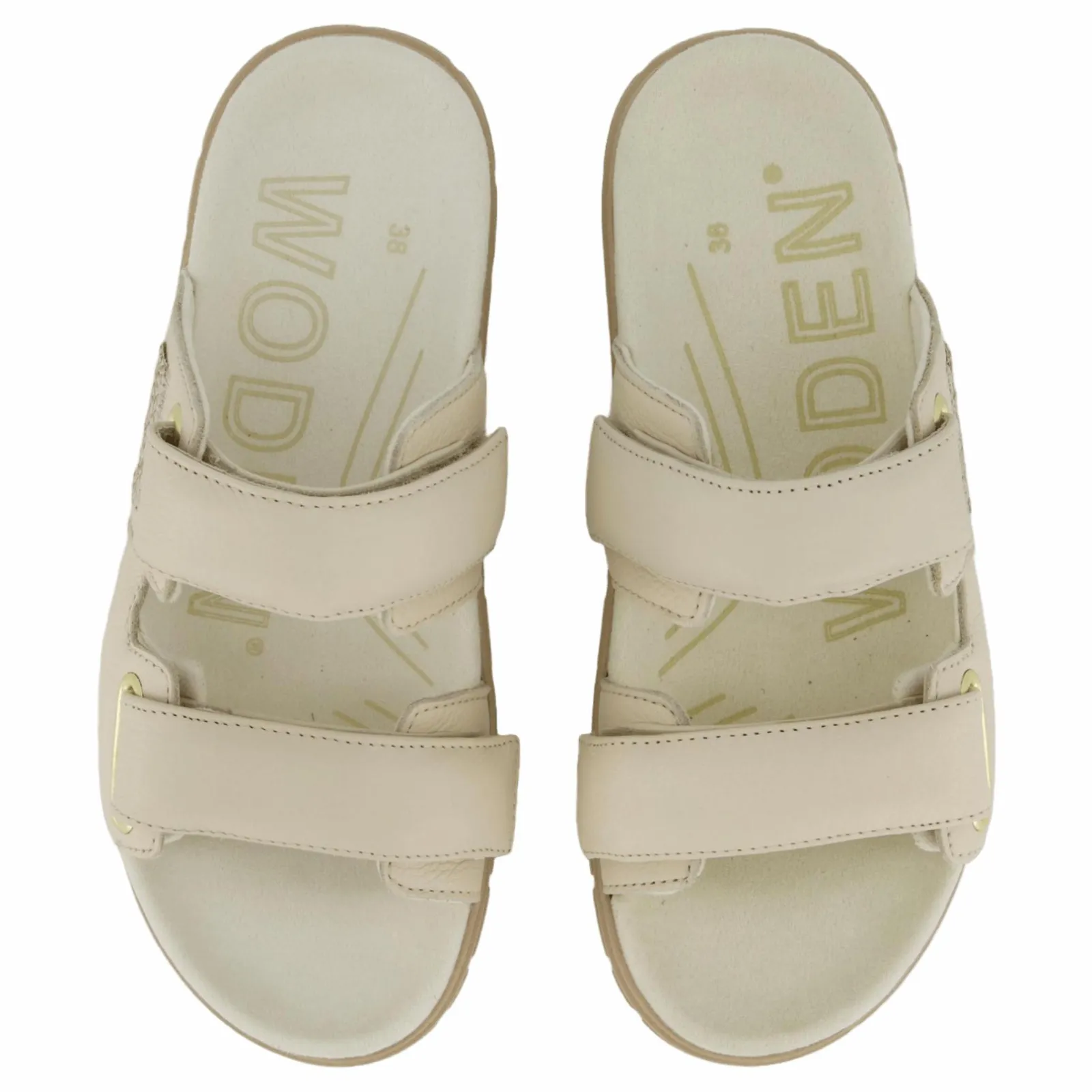 Woden Lisa Leather Ivory