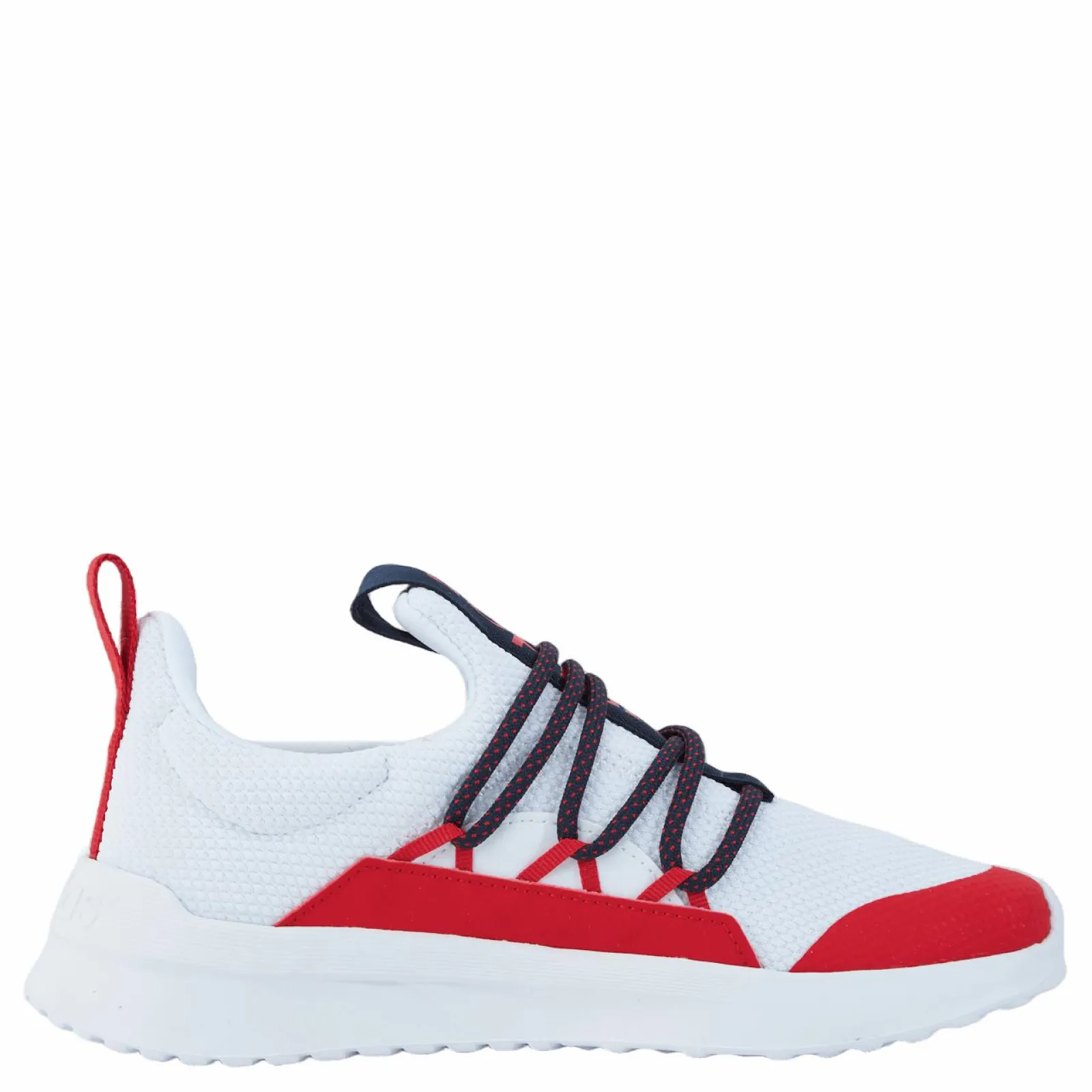 Barn adidas Lite Racer Adapt 5.0 Lifestyle Running Slip-On Lace Shoes White