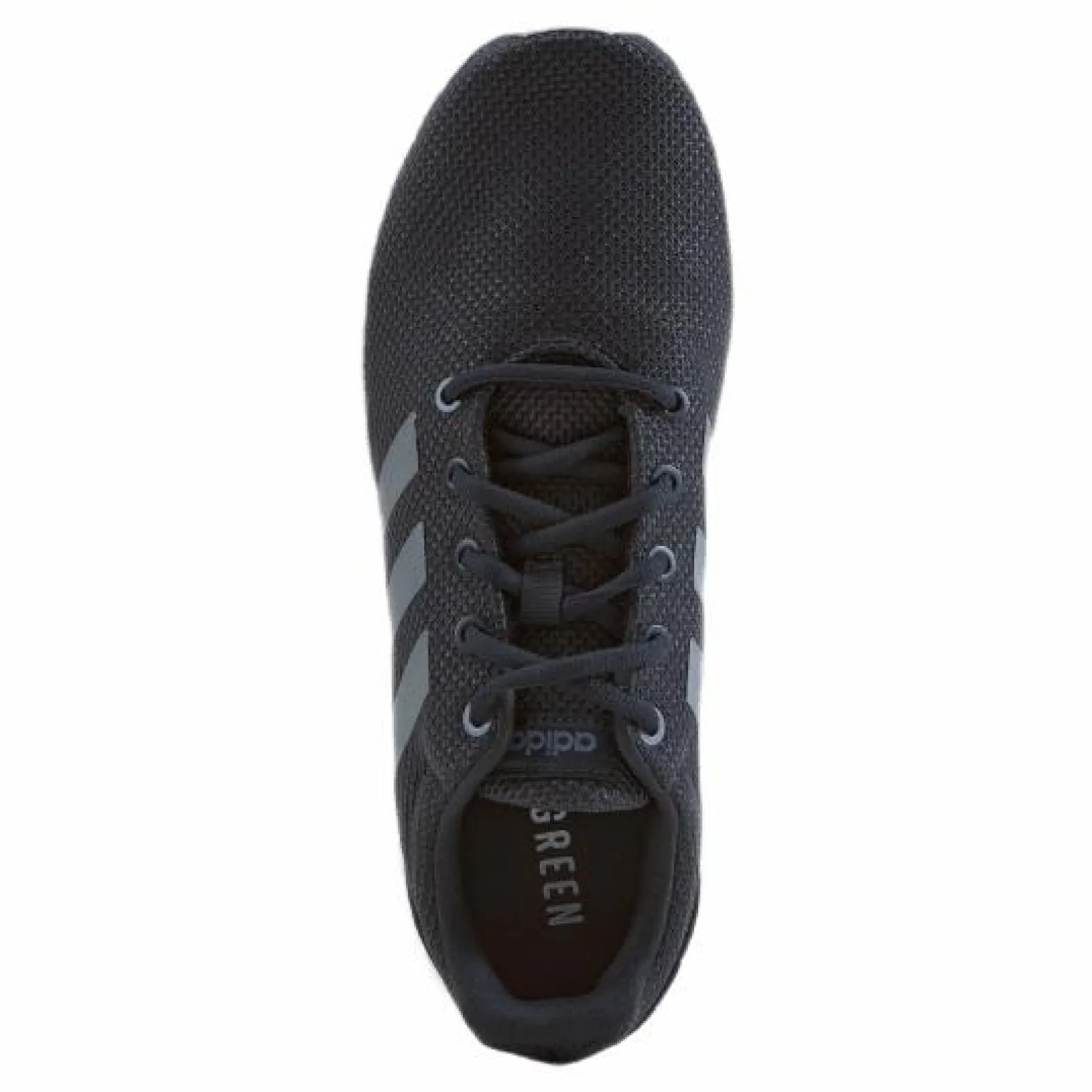 adidas LITE RACER CLN 2.0 SHOES Carbon / Iron Metallic / Core Black